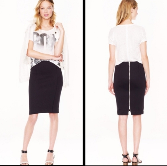 J. Crew Dresses & Skirts - J Crew Black Tag A9151 Pencil Skirt